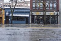 Detroit Snow Covered Streets: A Winter Scene