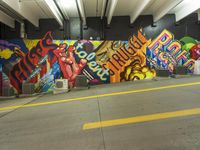 Detroit Urban Art: Mural Graffiti Wall 001
