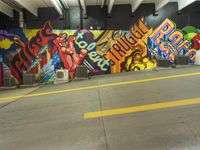 Detroit Urban Art: Mural Graffiti Wall 002