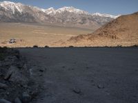 Dirt Pathways of Alabama Hills, California: A Desert Landscape