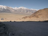 Dirt Pathways of Alabama Hills, California: A Desert Landscape