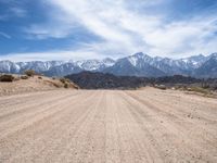 Dirt Road in Alabama Hills, California
