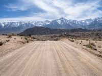 Dirt Road in Alabama Hills, California