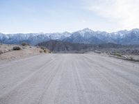 Dirt Road in Alabama Hills at Dawn