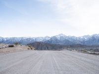 Dirt Road in Alabama Hills at Dawn