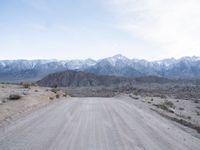 Dirt Road in Alabama Hills at Dawn