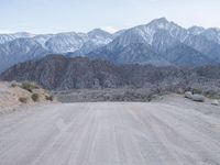 Dirt Road in Alabama Hills at Dawn