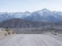 Dirt Road in Alabama Hills at Dawn