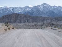 Dirt Road in Alabama Hills at Dawn