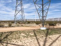 A Dirt Road in California's Mojave Desert