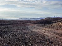 Dirt Road Landscape: Nature Track in the Highland