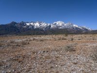 Dirt Road in Lijiang, China: A Mountain Landscape