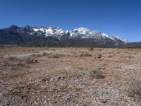 Dirt Road in Lijiang, China: A Mountain Landscape