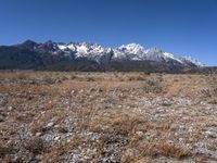 Dirt Road in Lijiang, China: A Mountain Landscape