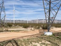 Dirt Road in Mojave Desert, California
