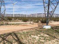 Dirt Road in Mojave Desert, California