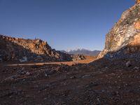 Dirt Road in Shangri-La, Yunnan: Exploring the Mountainous Landscape