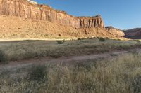 A Dirt Road Through the Desert of Utah