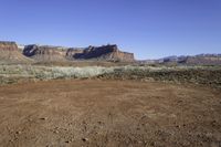 Dirt Road Through the Vast Utah Landscape