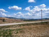 Scenic Dirt Road in Tuscany, Italy