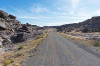 Dirt Road in Utah: Driving Through Rugged Terrain