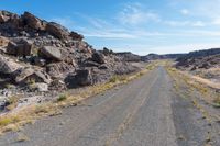 Dirt Road in Utah: Driving Through Rugged Terrain