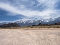 Dirt Roads of Alabama Hills Under Clear Skies