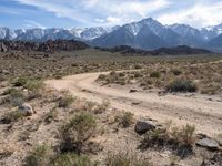 Dirt Roads of California's Alabama Hills
