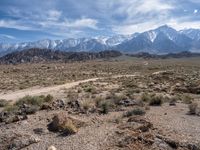 Exploring Dirt Roads in California's Desert Landscape