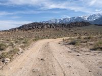 The Dirt Roads of Alabama Hills, California