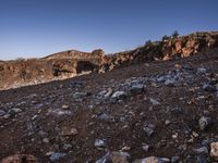 Scenic Dirt Track in the Beautiful Landscape of Yunnan, China