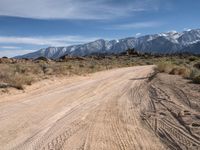 Dirt Tracks of Alabama Hills, California