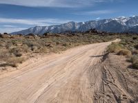 Dirt Tracks of Alabama Hills, California