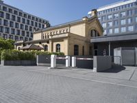 Diverse Architecture in Berlin under Clear Skies