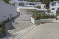 Straight Down the Road in Los Angeles, California