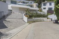 Straight Down the Road in Los Angeles, California