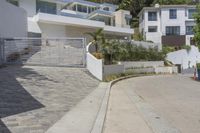 Straight Down the Road in Los Angeles, California