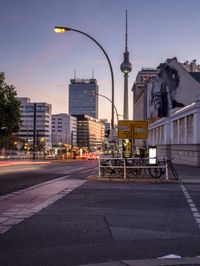 Downtown Berlin, Germany: A Clear Sky Above the City