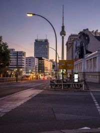 Downtown Berlin, Germany: A Clear Sky Above the City