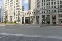 a man riding his motorcycle down a city street on a crosswalk through the streets