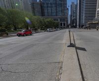 Downtown Chicago Skyline: An Urban Metropolitan Area