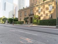 Downtown City Architecture under a Clear Sky