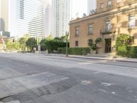 Downtown City Architecture under a Clear Sky