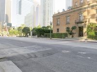 Downtown City Architecture under a Clear Sky