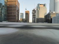 Downtown City: Skyline with High-Rise Condominiums