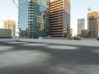 Downtown City: Skyline with High-Rise Condominiums