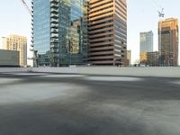 Downtown City: Skyline with High-Rise Condominiums