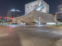 Downtown Dallas: Night View of Modern Architecture