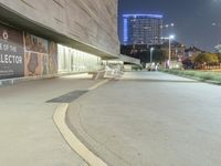 Downtown Dallas Nighttime Cityscape 001