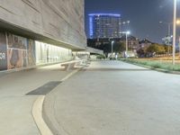 Downtown Dallas Nighttime Cityscape